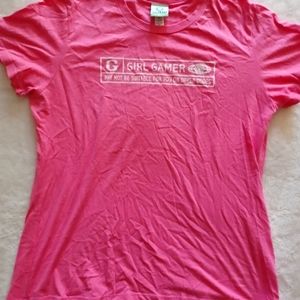 Glitch Girl Gamer t-shirt